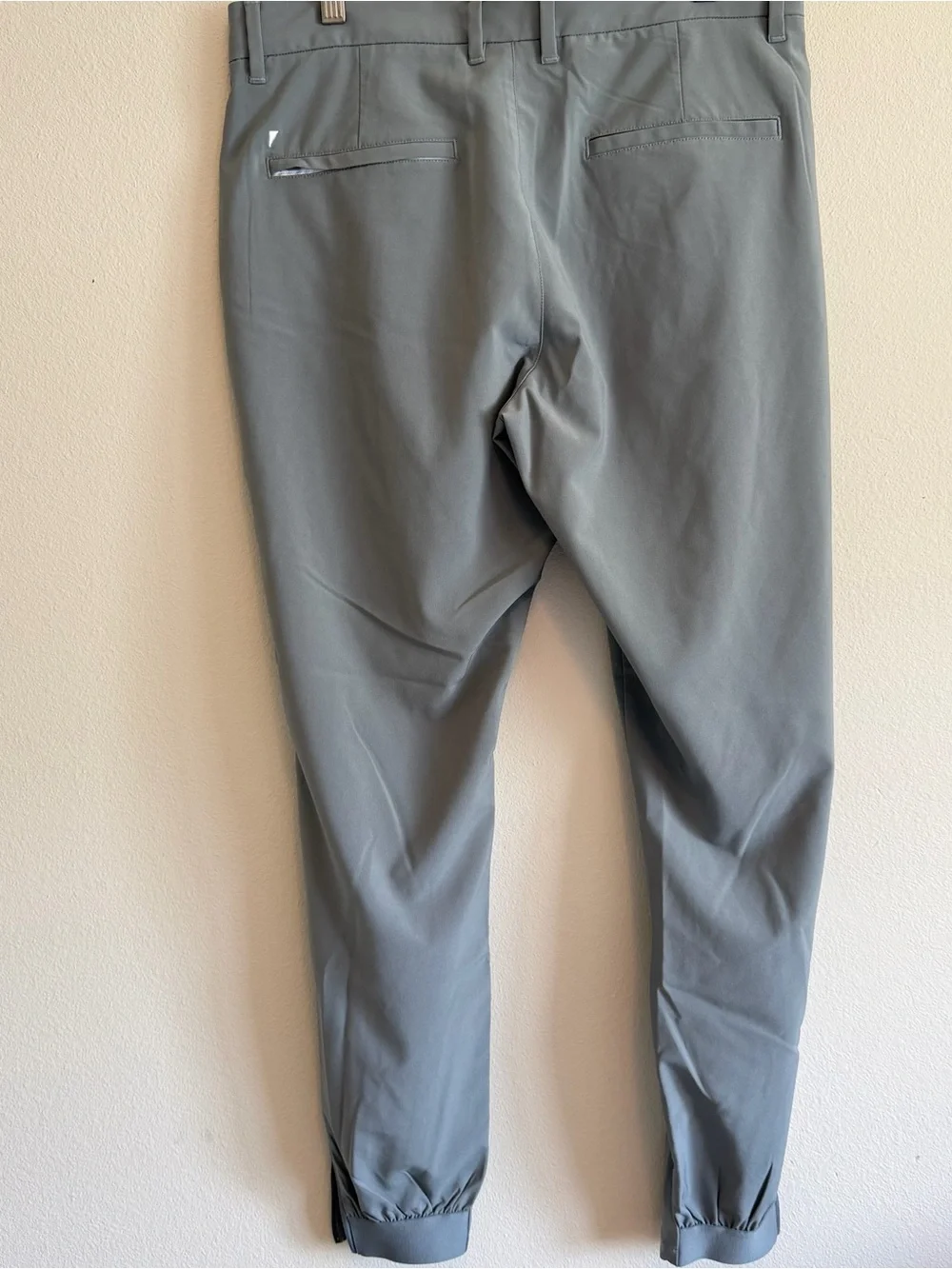 Primo Golf Pants Mens 32 Reg Gray Performance Jogger Ankle Zip